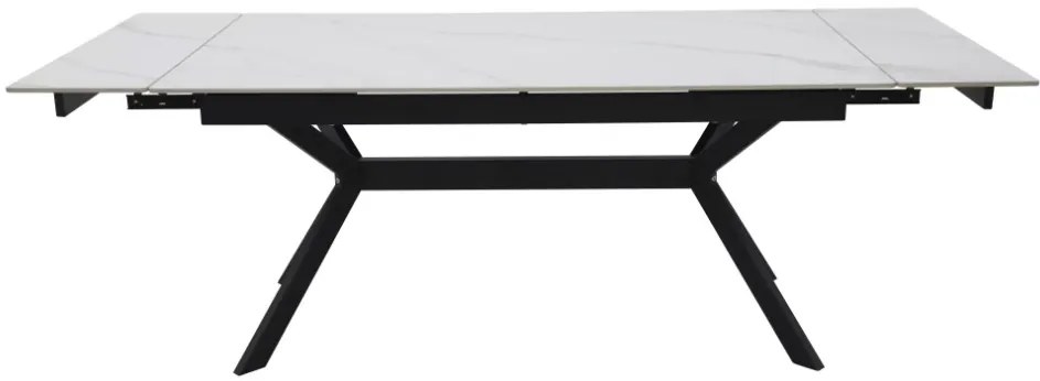 Imperia bővíthető étkezőasztal fehér 180-240 cm