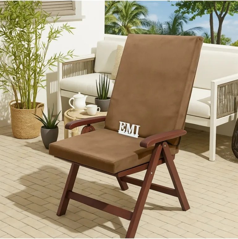 Székpárna barna EMI, 60x60x5cm