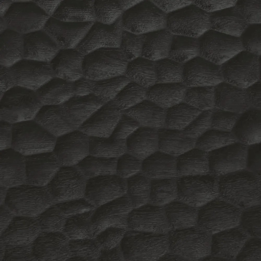 fekete tömör mangófa TV-szekrény 105 x 33 x 46 cm