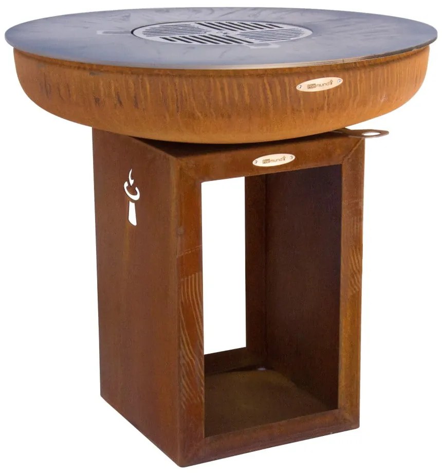 Carus M barna kültéri grill, ø 82 cm - Remundi