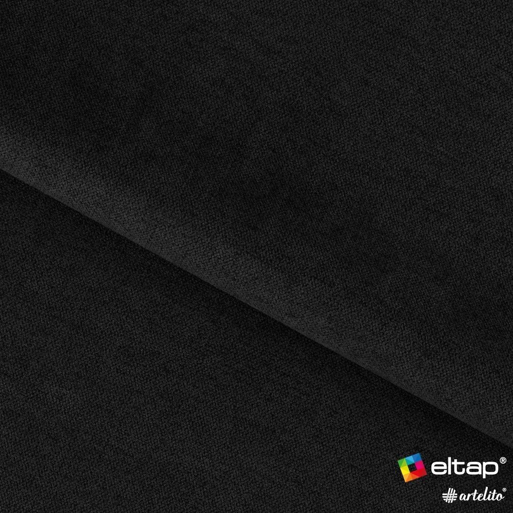 Sötétszürke zsenília kinyitható-tárolóhelyes kanapé 214 cm Fulgeo – ELTAP