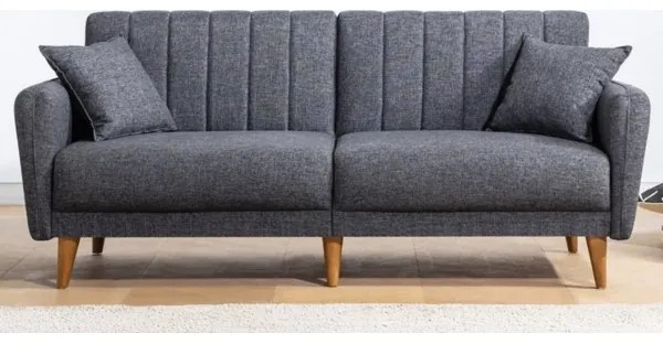 KITO sötétszürke kihúzható kétszemélyes kanapé