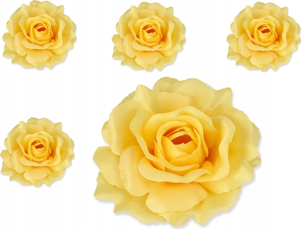 5x Sonia Rózsa Virágok mesterséges nádfejek Rózsa csokor mesterséges