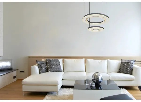 Globo 67191-50- LED Dimmelhető csillár zsinóron BLASIUS LED/50W/230V átm. 50 cm + távirányító