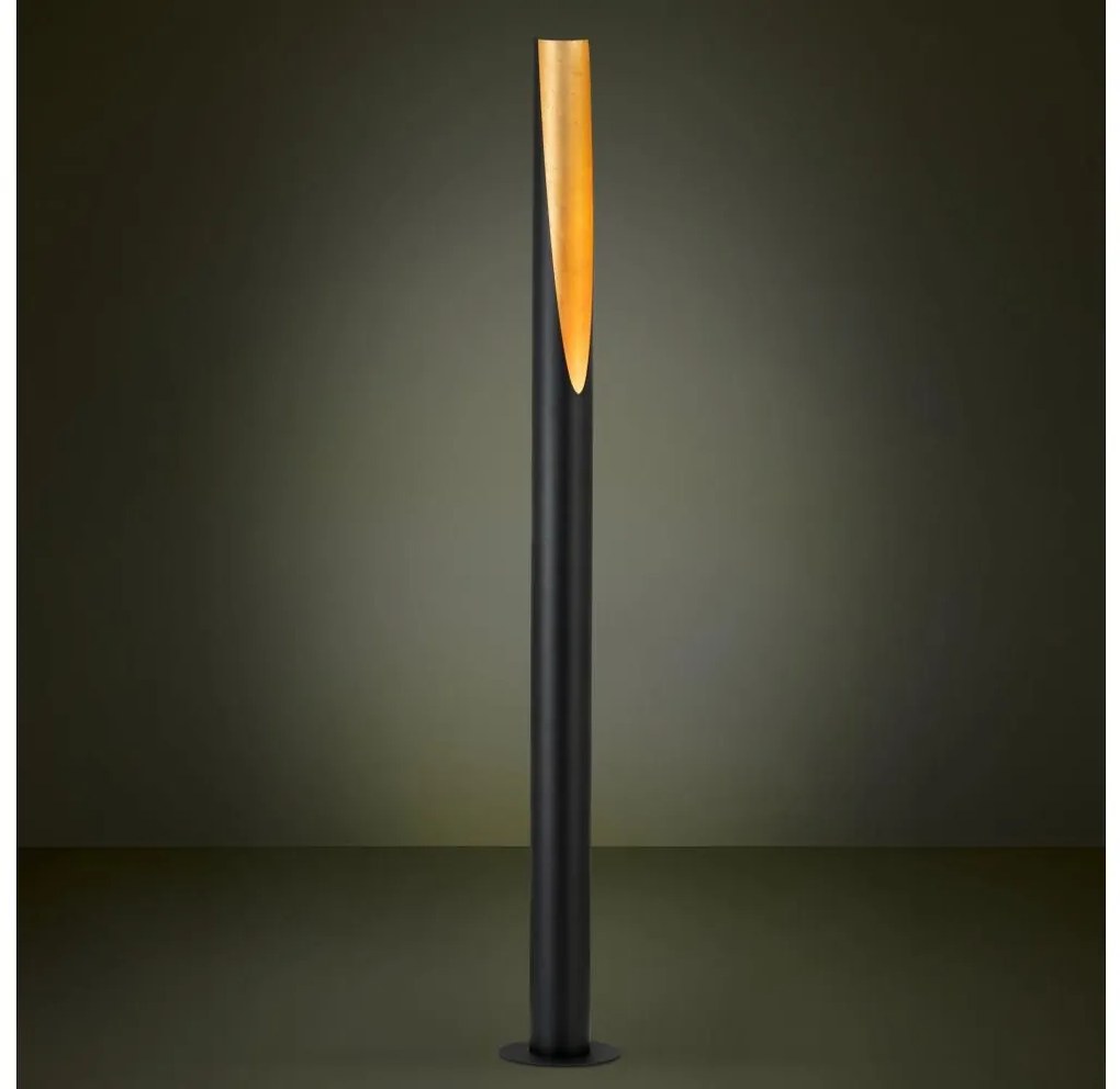 Eglo 39759 - LED Állólámpa PREBONE 1xGU10/4,7W/230V fekete/arany