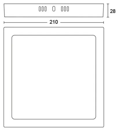 Philips - LED Mennyezeti lámpa MAGNEOS LED/12W/230V 4000K fehér