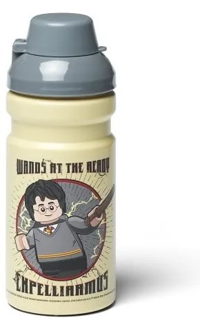 Krémszínű gyerek ivópalack 0.39 l Harry Potter – LEGO®