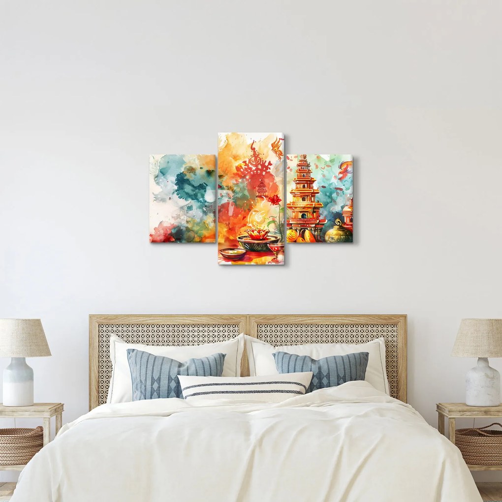 Kép - Akvarell illusztráció (90x60 cm)