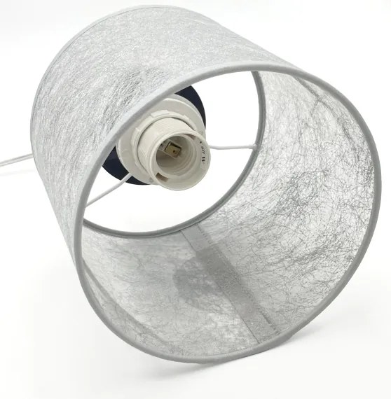 Kábeles függőlámpa ROSA 1xE27/60W/230V fekete/szürke