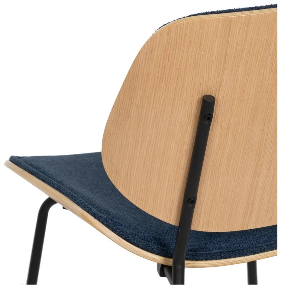 Sötétkék étkezőszék szett 2 db-os Elio – Ixia