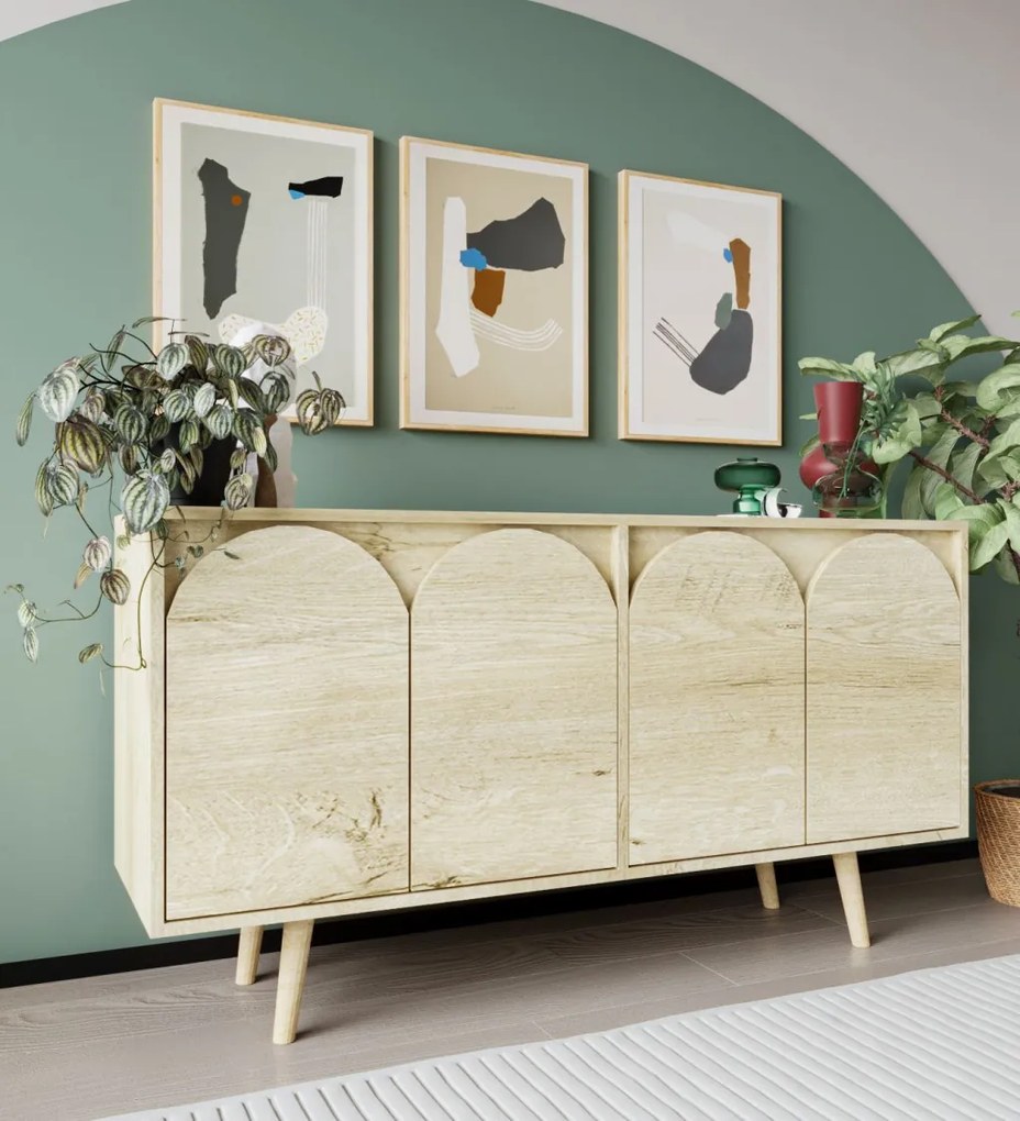 Venezia komód, zafír tölgy, 150 cm – TR469ORN1516