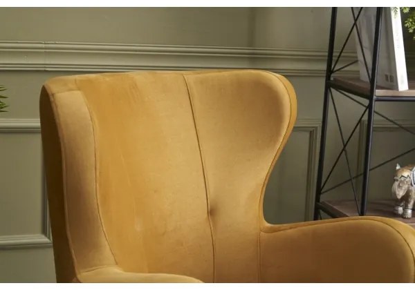 NEKO füles fotel aranyszínű