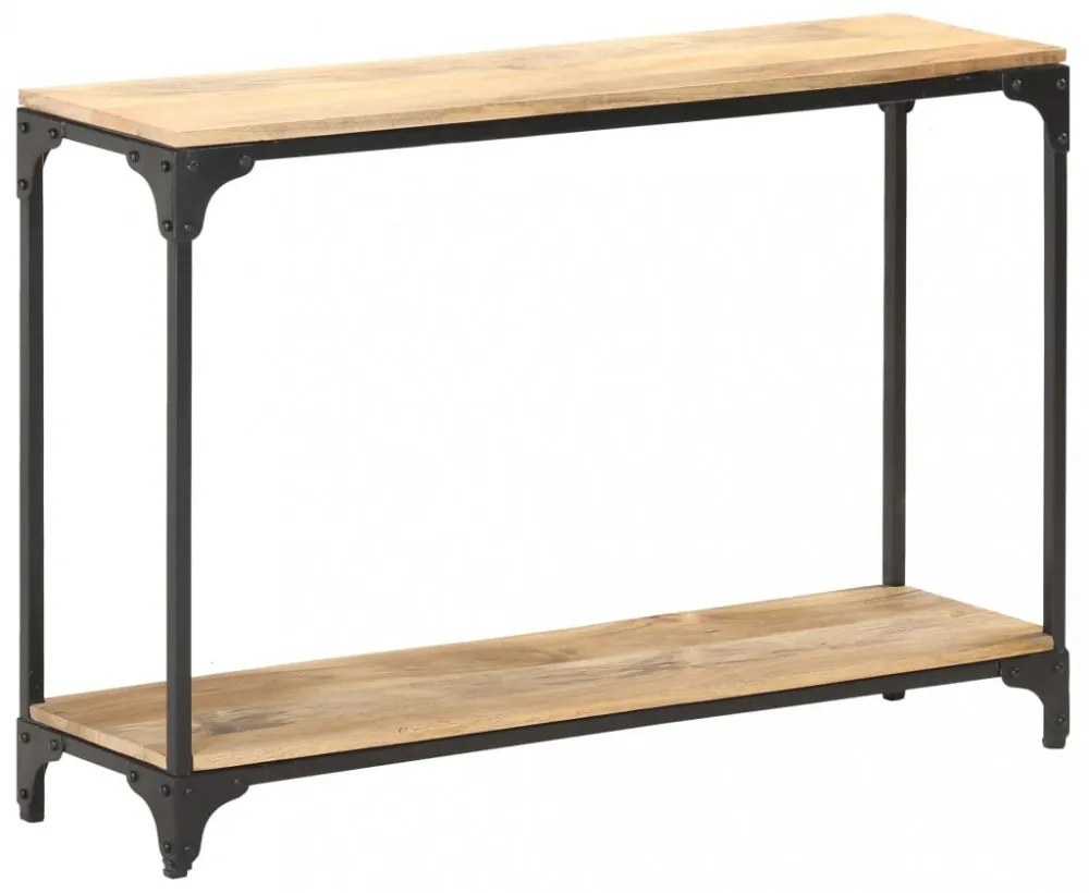 tömör mangófa tálalóasztal 110 x 30 x 75 cm