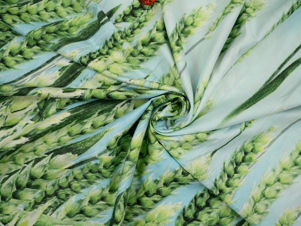 Mikroszálas ágyneműhuzat POSANA zöld Ágyneműhuzat mérete: 2 db 70 x 80 cm | 160 x 200 cm