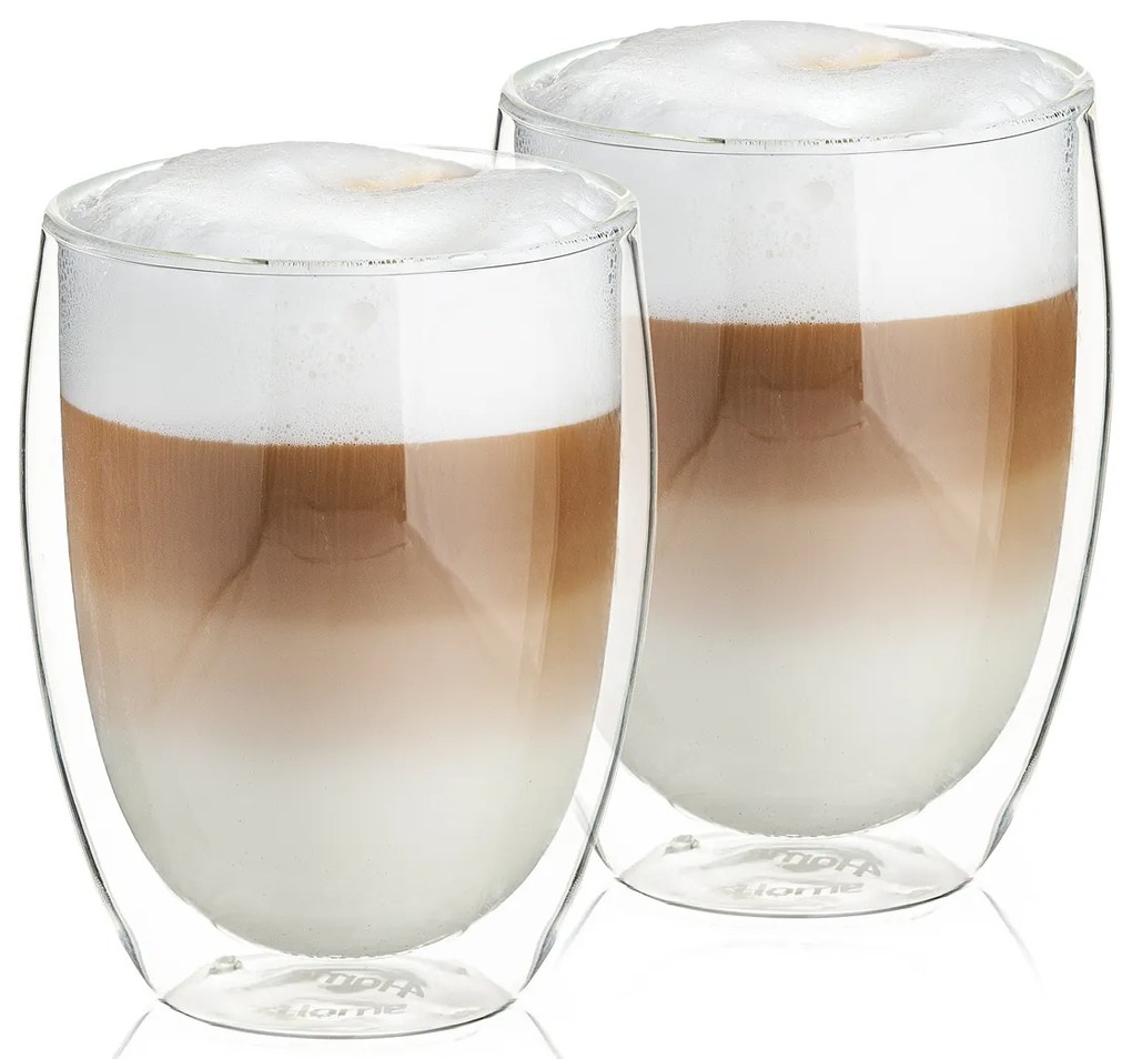 4Home Hot&Cool Thermo lattés pohár 350 ml, 2 db