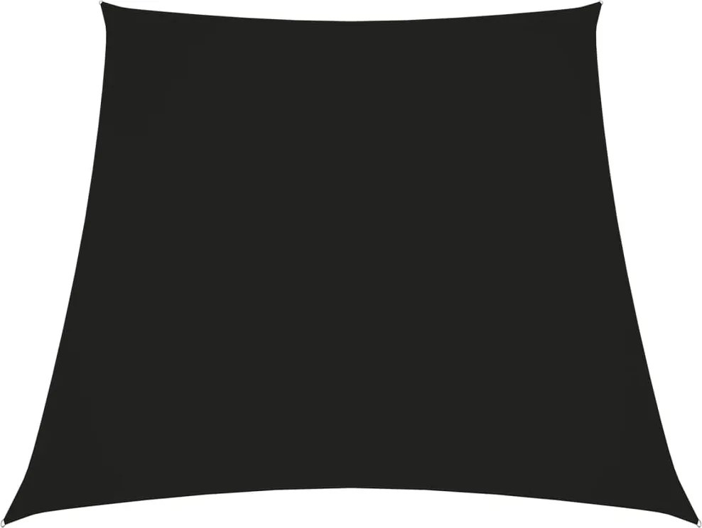 vidaXL fekete trapéz alakú oxford-szövet napvitorla 3/5 x 4 m