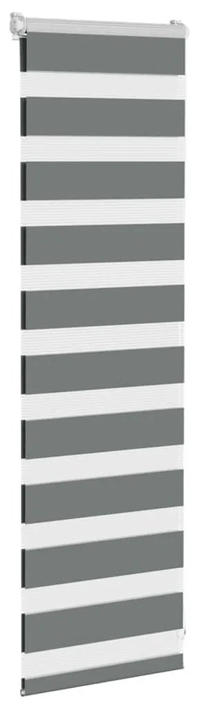 zebra vak sötét szürke szövetszélesség 35,9 cm poliészter
