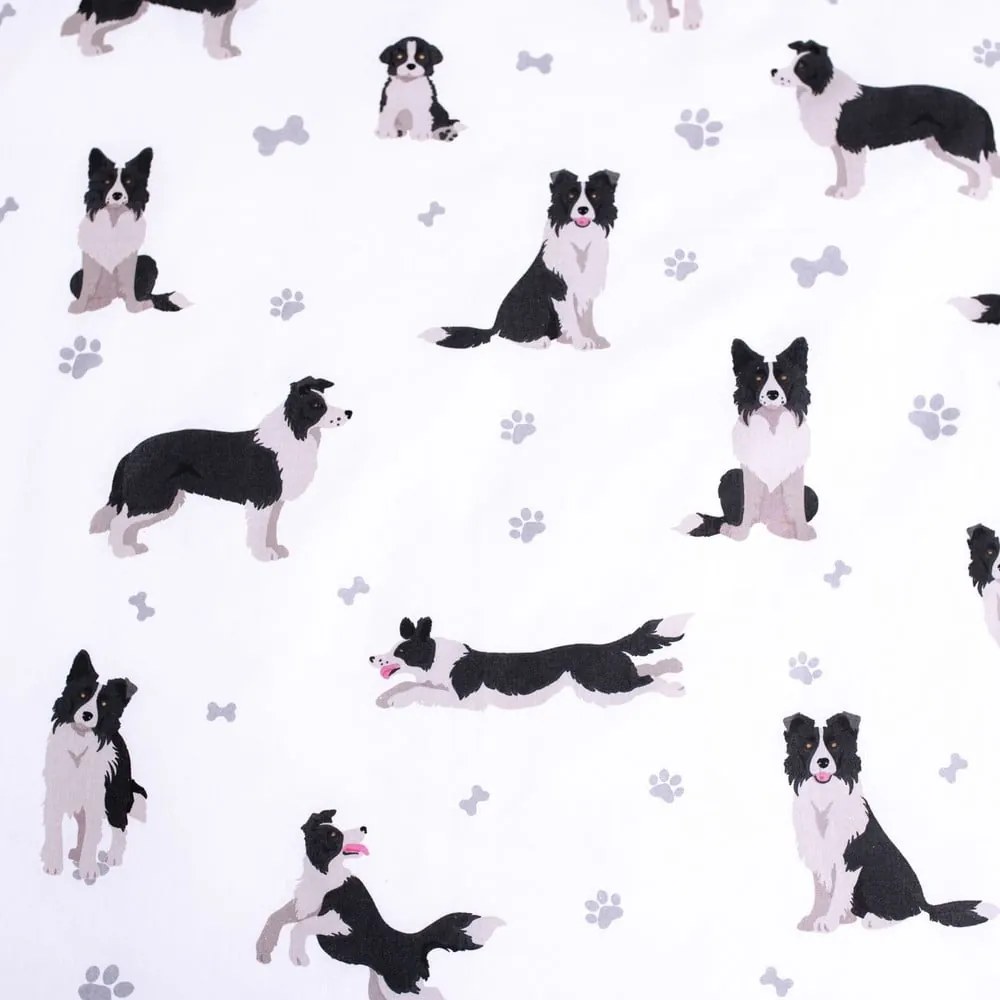 Egyszemélyes pamut gyerek ágyneműhuzat 140x200 cm Border Collie – Jerry Fabrics