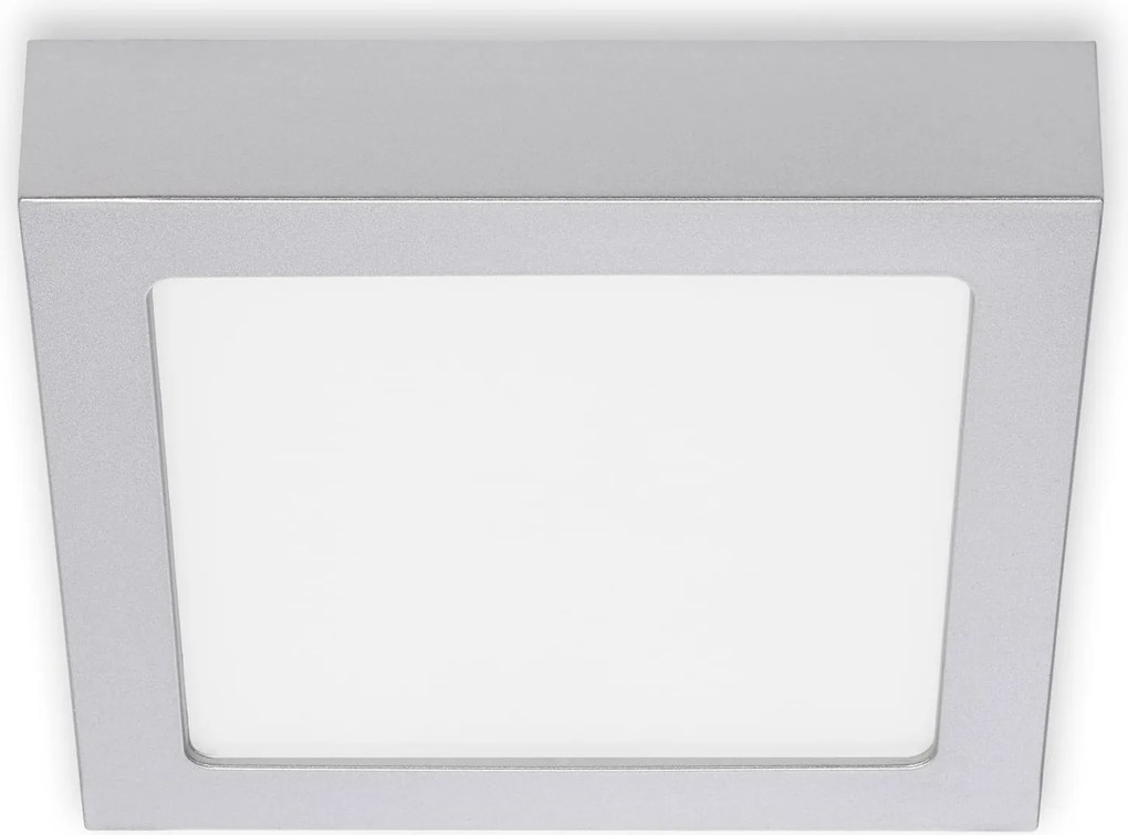 Briloner Led mennyezeti lámpa 17x17 cm 12W 1000lm matt króm IP20
