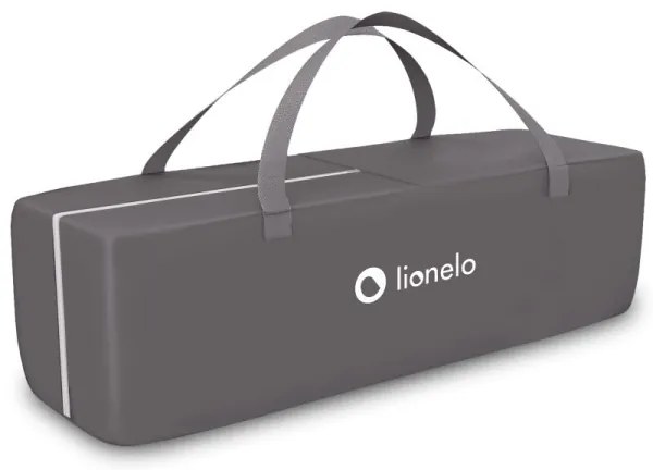 Lionelo - SVEN PLUS utazóágy szürke/türkiz