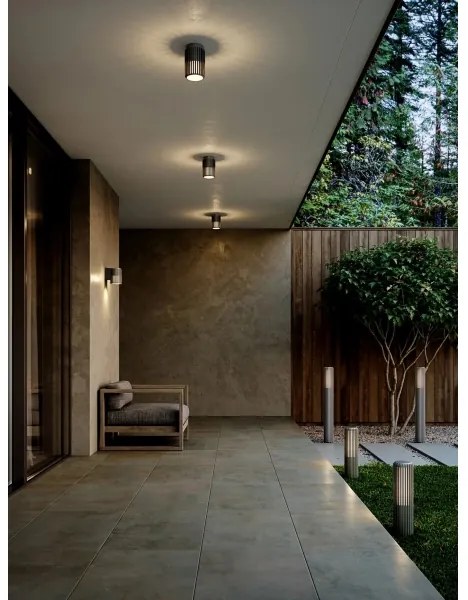 Nordlux - Kültéri lámpa ALUDRA 1xE27/15W/230V IP44 antracit 45,4 cm