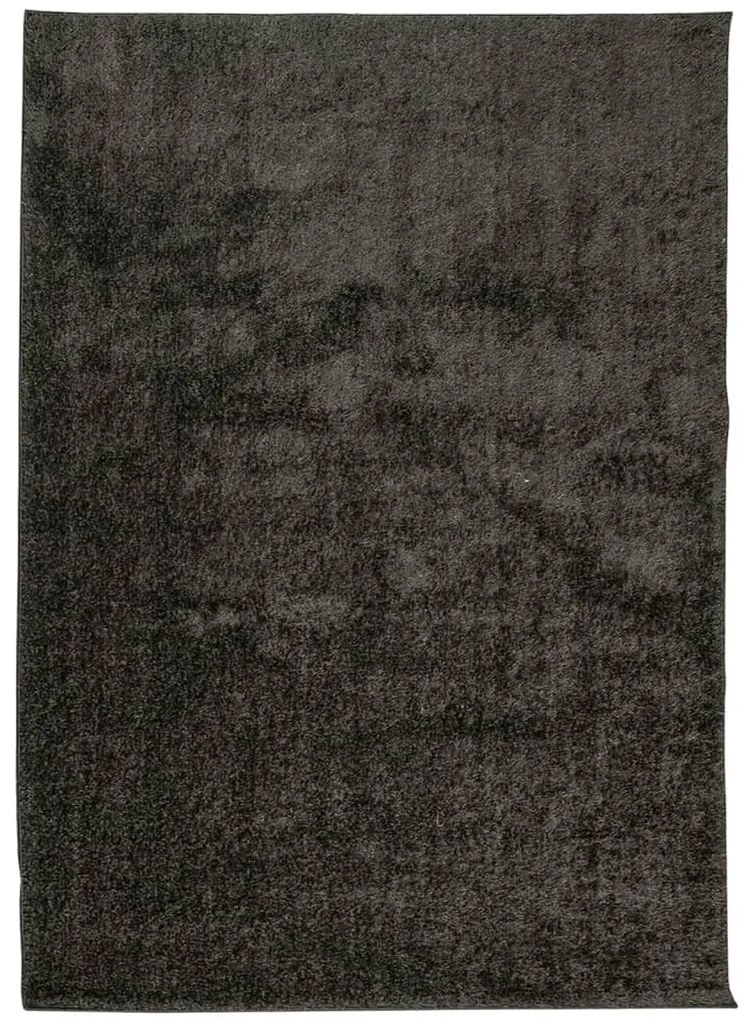 ISTAN antracitszürke hosszú szálú fényes szőnyeg 200 x 280 cm