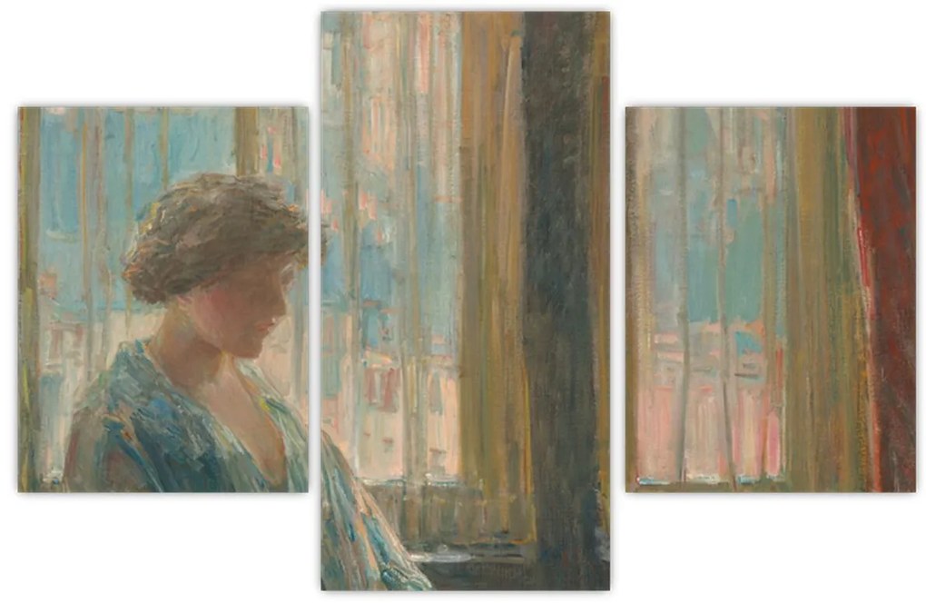 Kép - Childe Hassam, The New York Window, reprodukciók (90x60 cm)