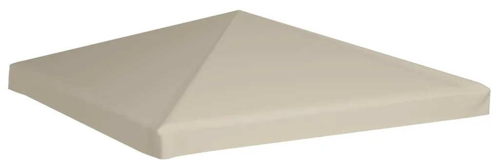 bézs pavilon tetőponyva 310 g/m² 3 x 3 m
