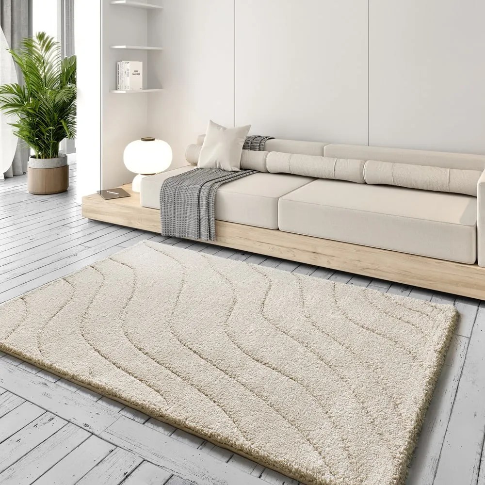 Krémszínű szőnyeg 60x120 cm Molier – Universal