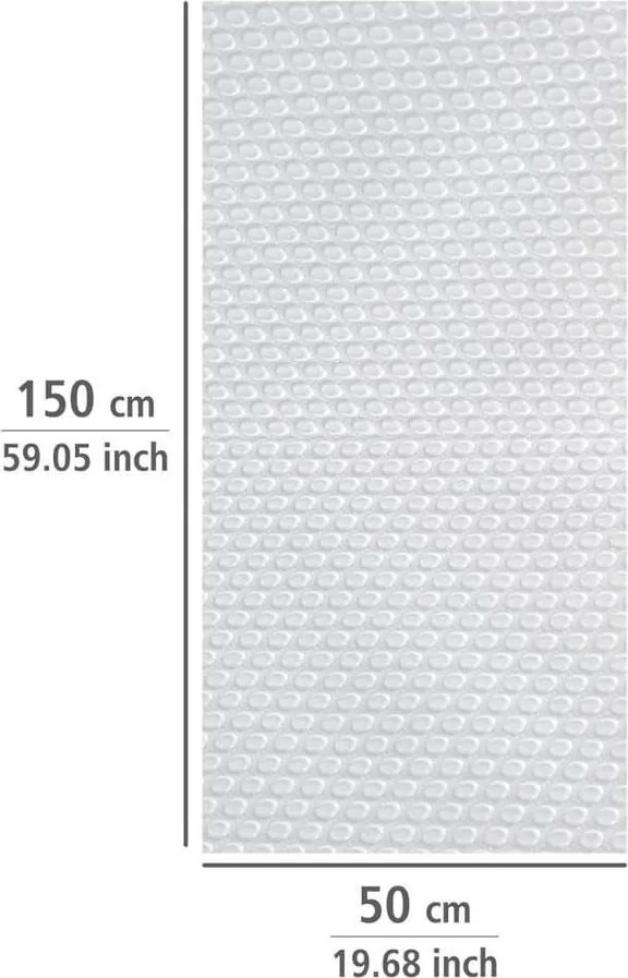 Anti Slip fehér csúszásgátló fiókbetét, 150 x 50 cm - Wenko