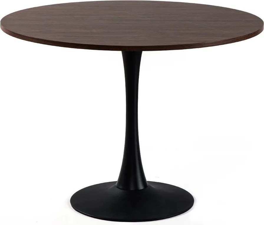 AVENBERG RONDO Étkezőasztal - Ø120, barna
