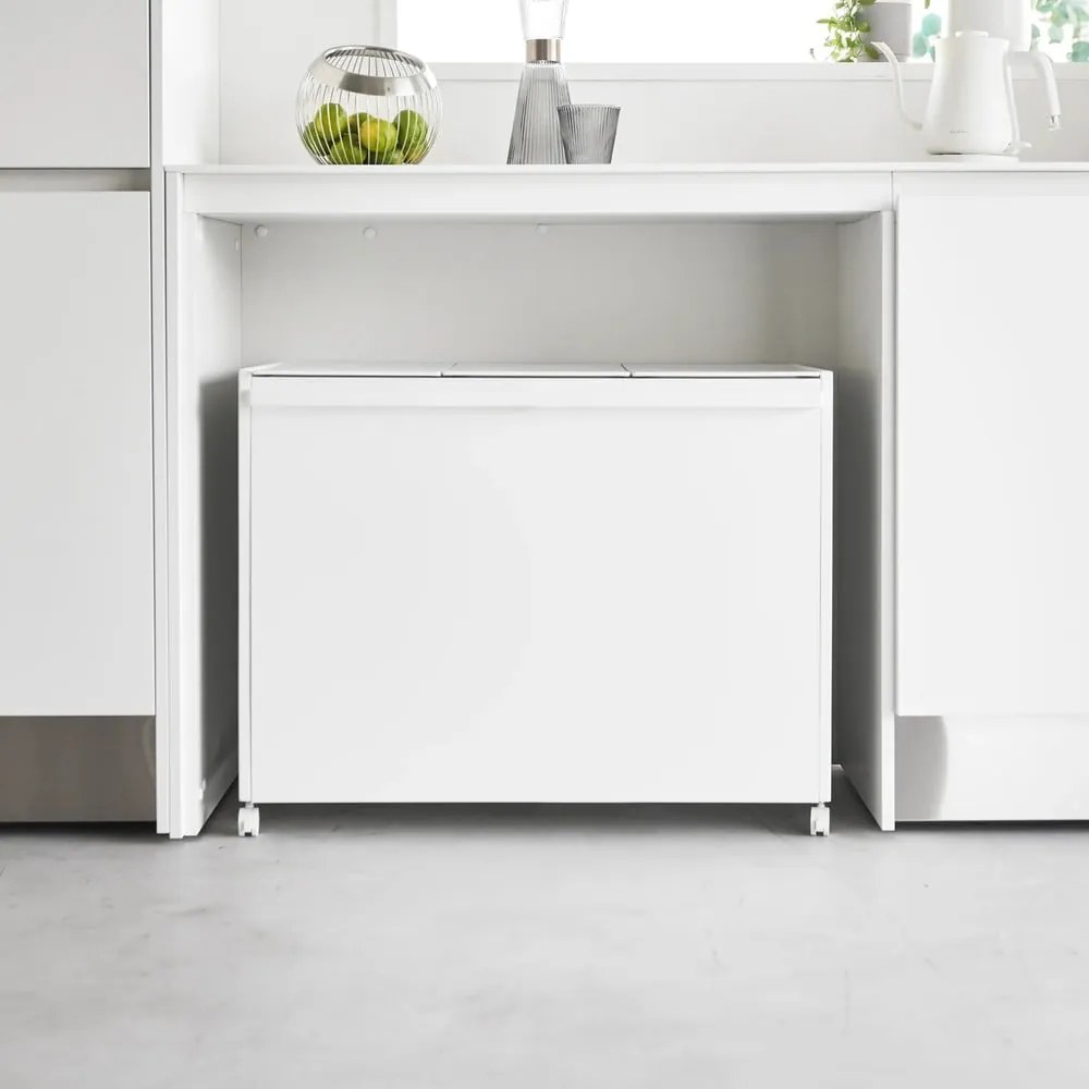 Fehér fém szelektív szemetes Tower – YAMAZAKI