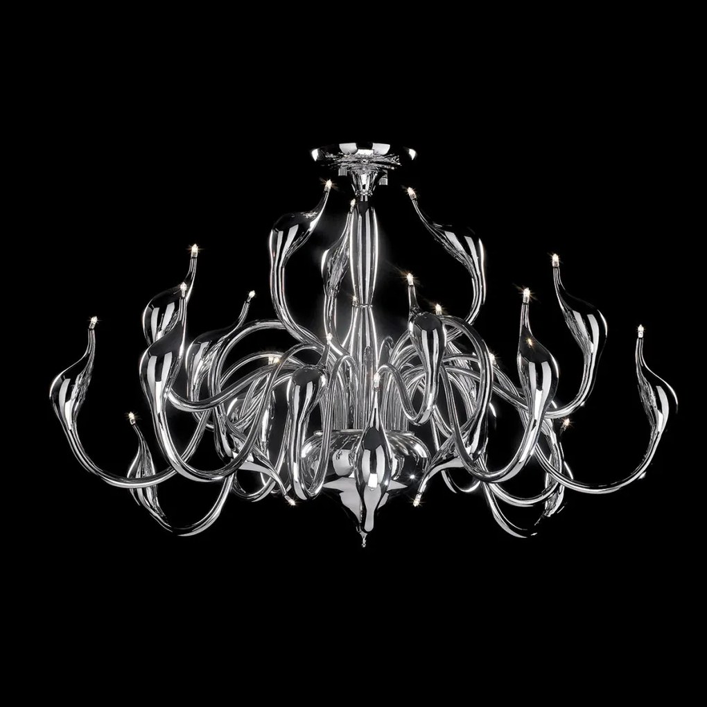 ITALUX MX8098-24A-CH SWAN Modern Csillár Króm G4 IP20