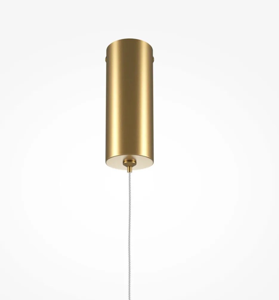 MAYTONI MOD246PL-L24BSK1 HALO Hengeres Függesztett Lámpa Fehér, Sárgaréz LED IP20