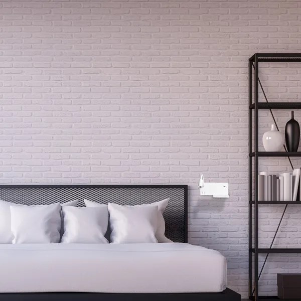 LED Fali lámpa SHELF 1xLED/4W+1xLED/5W+1xLED/2W/230V + USB port fehér