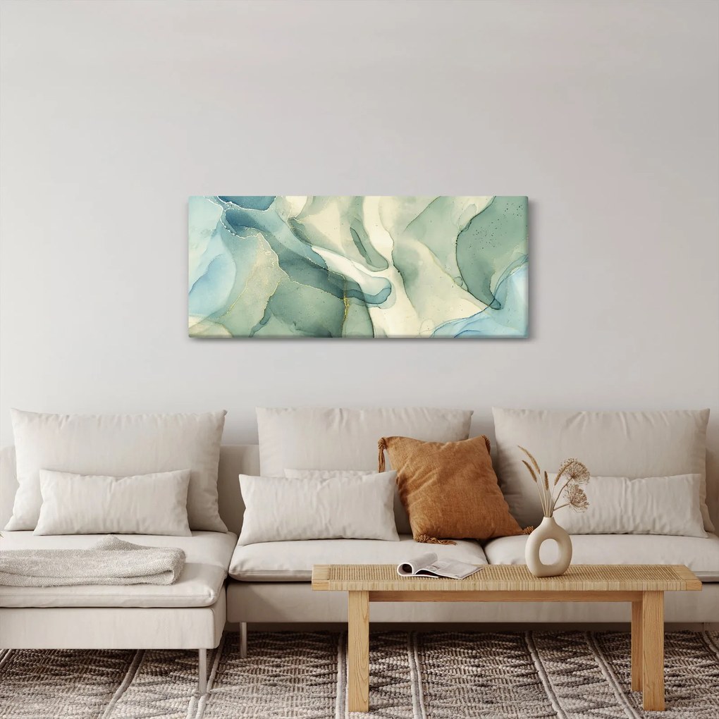 Kép - Tintaabsztrakció 3 (120x50 cm)