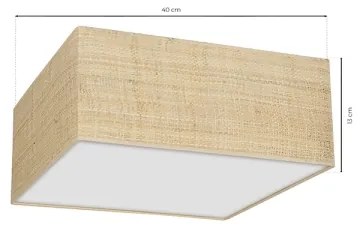 Mennyezeti lámpa MARSHALL 2xE27/60W/230V