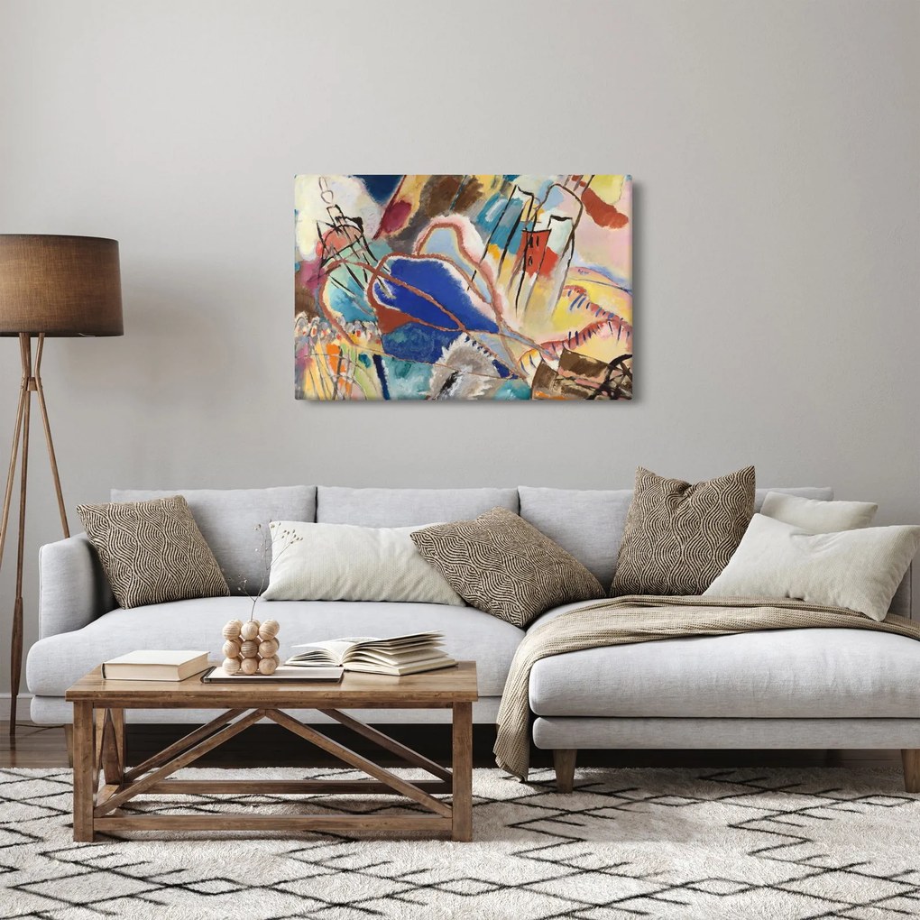 Kép - Vasily Kandinsky, Improvisation No. 30 (Cannons), reprodukciók (90x60 cm)