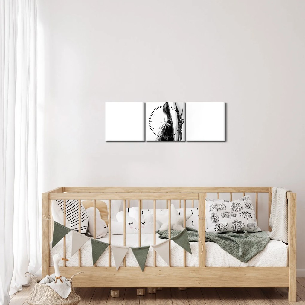 Kép - divat illusztrációk (órával) (90x30 cm)