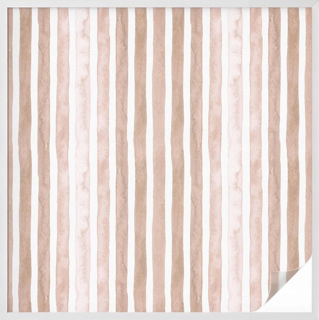 Öntapadós szélvédő furnér Adatvédelem Barna csíkok 100x100