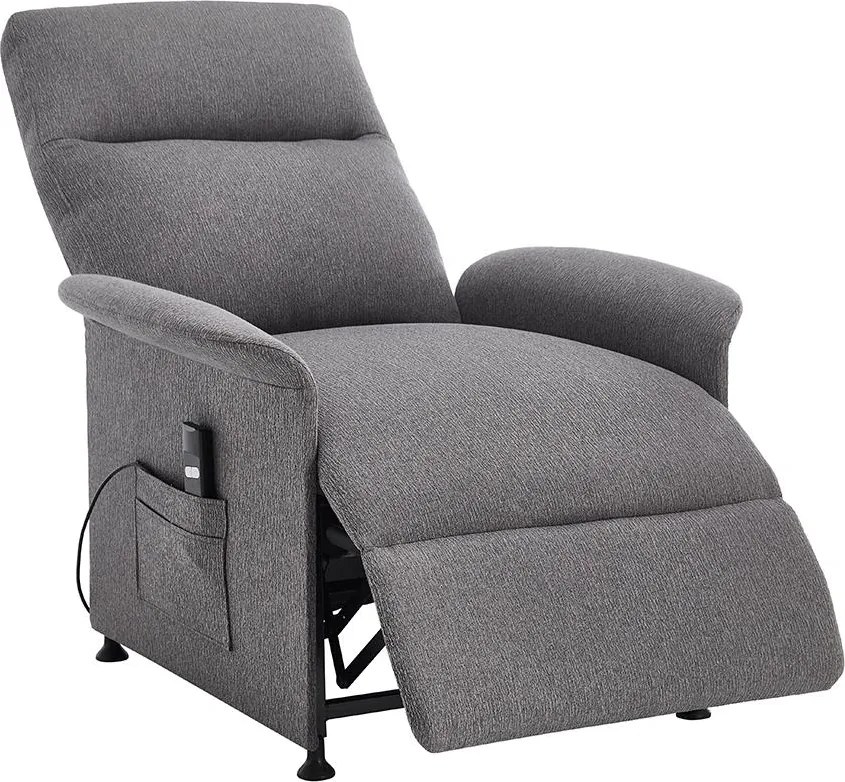 Catini ELYSIO elektromosan állítható relaxációs fotel, sötétszürke