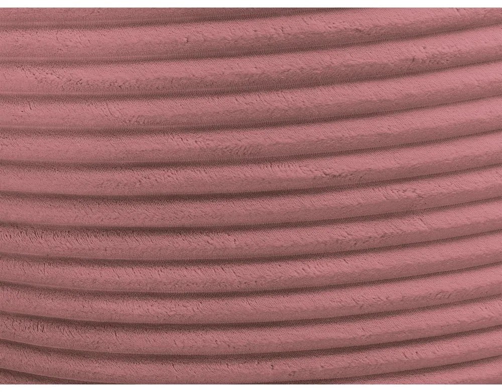 Rózsaszín kordbársony babzsákfotel Socrate – Bobochic Paris