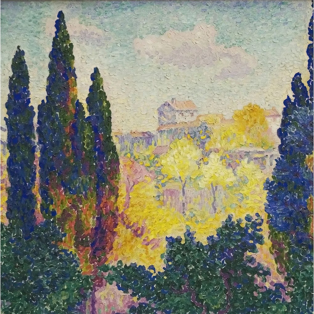 Dekoratív tapéta Flizelina Divatos minták Impresszionista tájképek 250x250