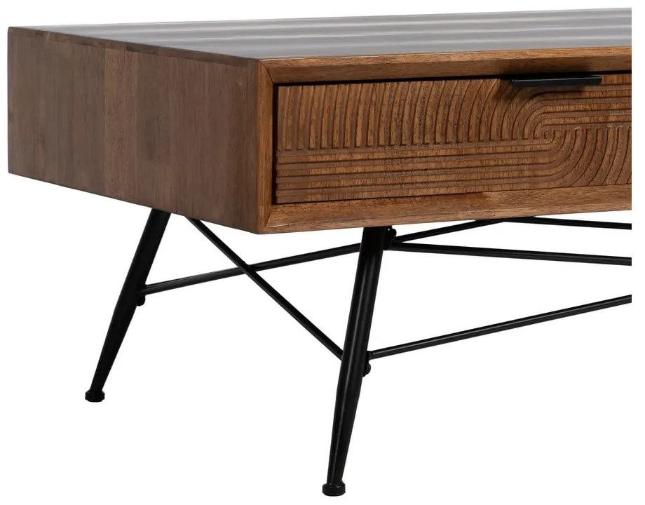 Barna dohányzóasztal 60x120 cm Lagom – Ixia