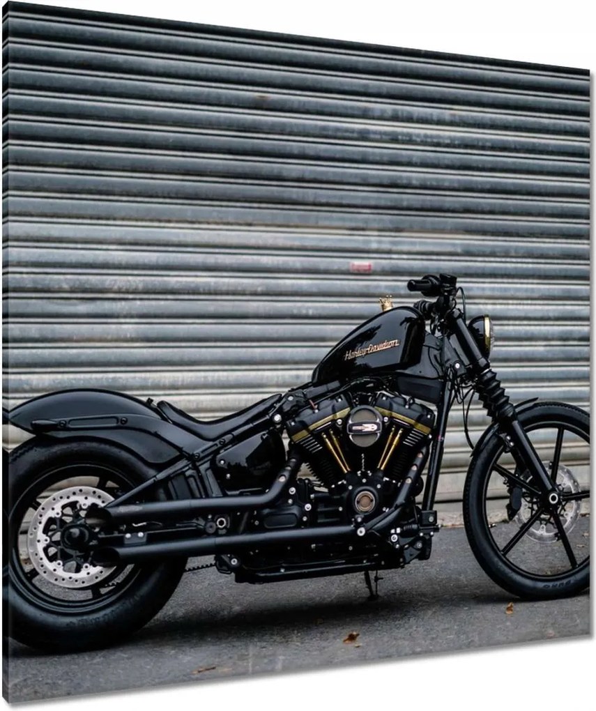 Vászonkép 90x90 Harley Davidson Motorkerékpár