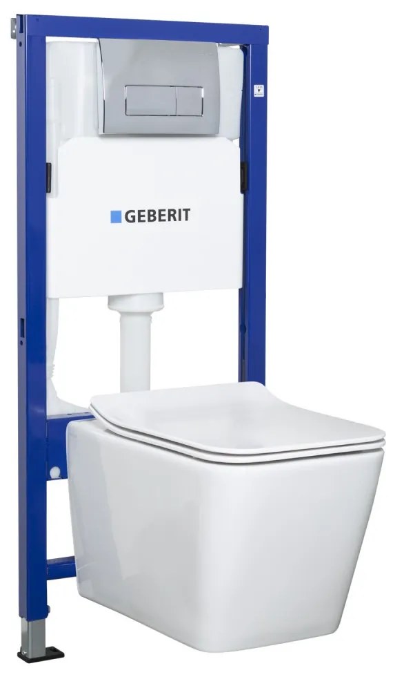 Tinos White Duofix Delta Chr falba építhető WC tartály szett