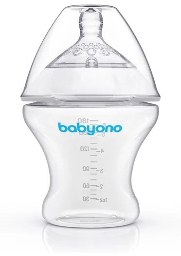 BABY ONO | Nem besorolt | Kólika elleni cumisüveg Baby Ono 180 ml | Attetsző |