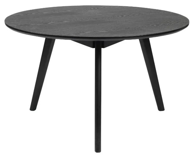 YuRAi fekete dohányzóasztal, ⌀ 90 cm - Rowico