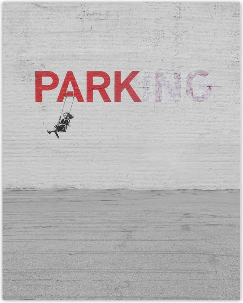 Poszterek 40x50 Banksy Parkoló