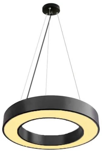 LED dimmelhető csillár zsinóron LED/45W/230V 3000-6500K fekete + távirányítás